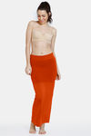 Zivame All Day Flared Mermaid Reversible Saree Shapewear - Persimmon Orange N Jet Black — thumbnail 7